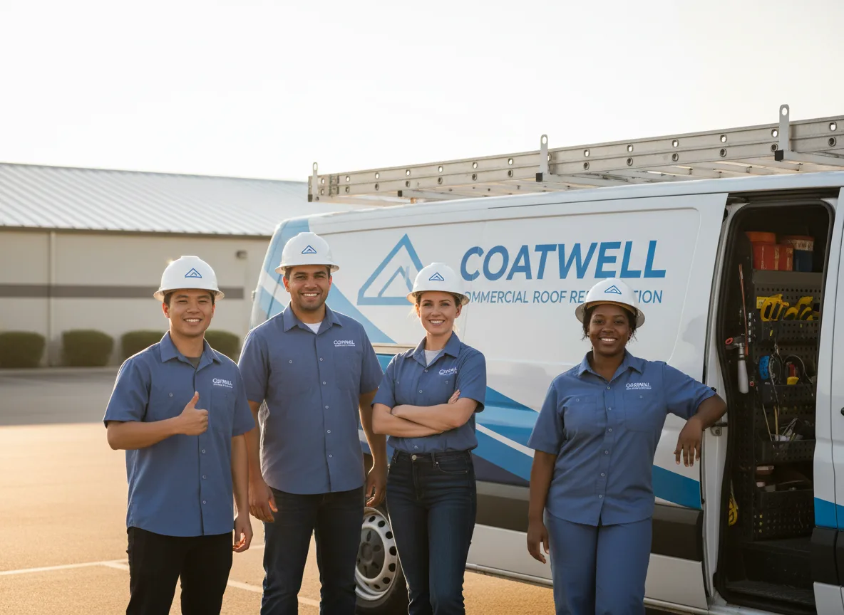 Commercial roof coating company in Northfield, CT